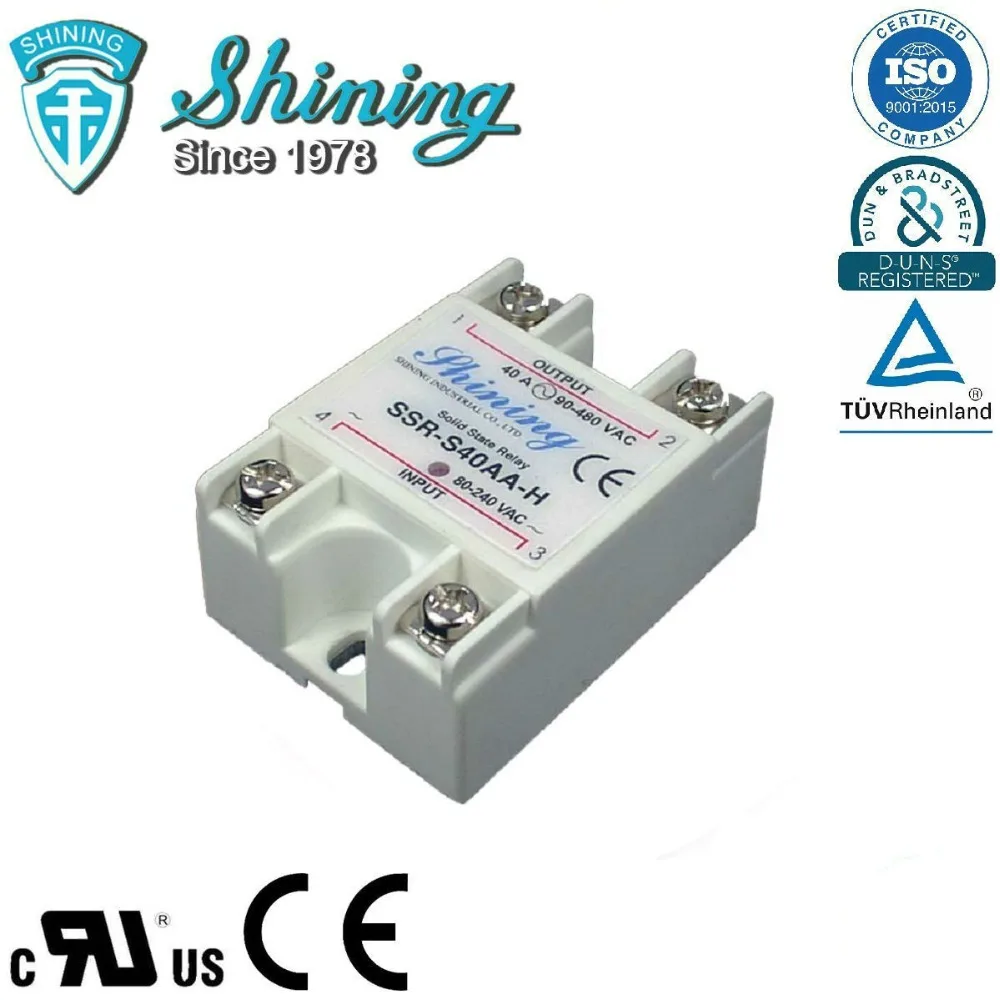 SSR-S40AA-H High Voltage Single Phase 40A AC AC Solid State Relay
