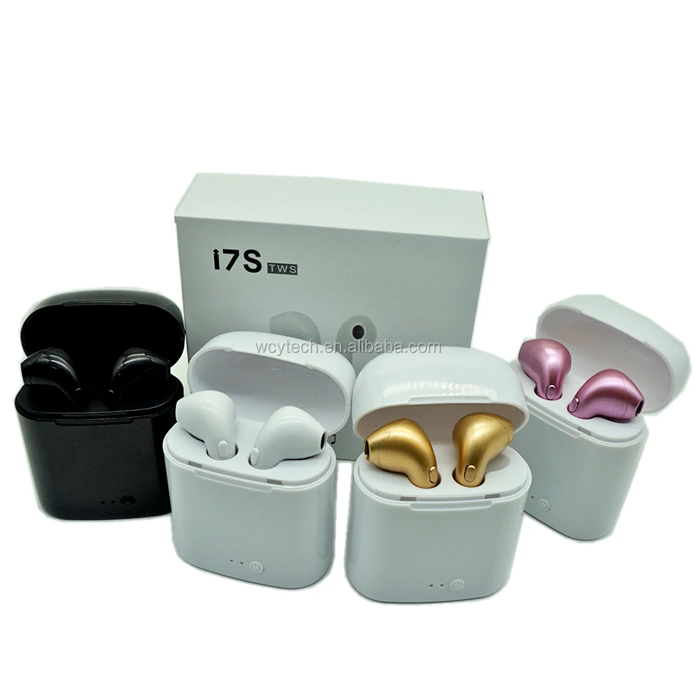 Factory Wholesale i7S TWS Noise Cancellation Earbuds Wireless Earphone With Charging Box
Factory Wholesale i7S TWS Noise Cancellation Earbuds Wireless Earphone With Charging Box