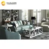 American Modern L shaped sectional sofa Cloud sofa customized combination sofa
