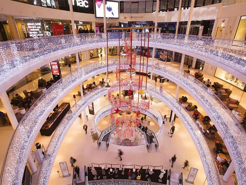 indoor use christmas shopping mall decoration