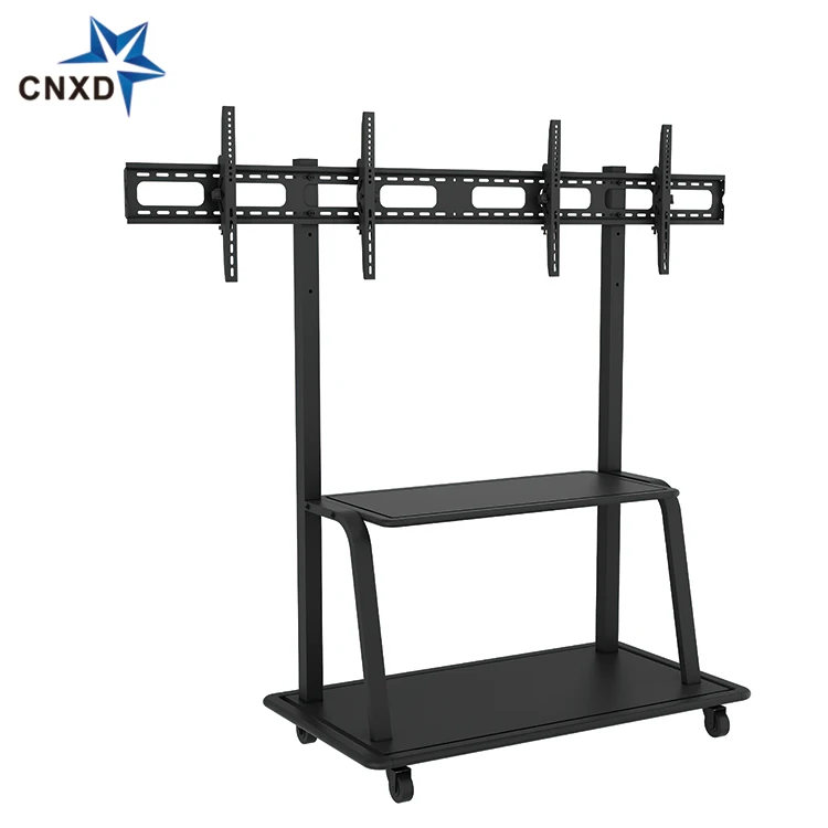 Doppi schermi Dual screen TV carrello misura per 25-55 pollice TV - ANKUX Tech Co., Ltd