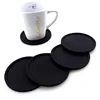 amazon top seller 2019 Personalised coasters vinyl Silicone Coffee Mat custom print Cup Pad