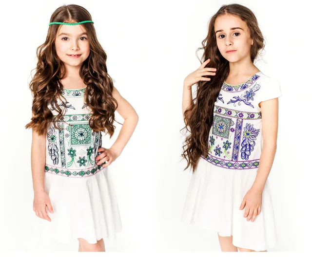 Hu Susshine wholesale Fashion Summer Cotton Girls Dresses embroidery lace O-neck sleeveless 3-10 years
Hu Susshine wholesale Fashion Summer Cotton Girls Dresses embroidery lace O-neck sleeveless 3-10 years