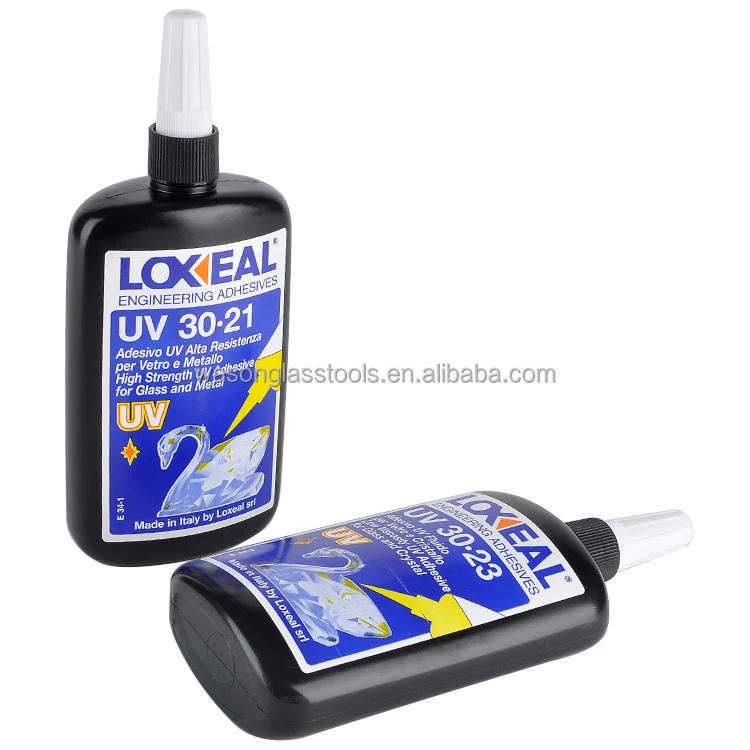 Loxeal UV glue for glass to glass