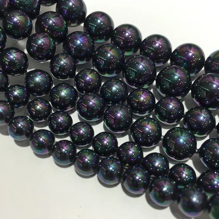 Wholesale 6Mm 8Mm 10Mm 12Mm Round Shape Shiny Rainbow Black Shell Loose Pearl 
Wholesale 6Mm 8Mm 10Mm 12Mm Round Shape Shiny Rainbow Black Shell Loose Pearl
