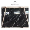 PFM Chinese luxury marble black marble flooring tiles