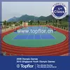 Elastic Playground Rubber Surface For Running Track Soft Walk