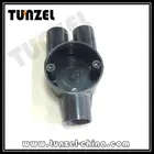 Electrical Plastic Round Y Way Type PVC Junction Box
