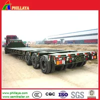 Heavy Duty 100ton 120ton Lowboy Lowbed