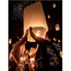 High Quality custom Chinese kongming lantern fire resistant paper sky lantern for wishing