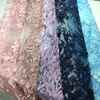China wholesale latest fashion design embroidery lace fabric tecido de renda for vestido de casamento