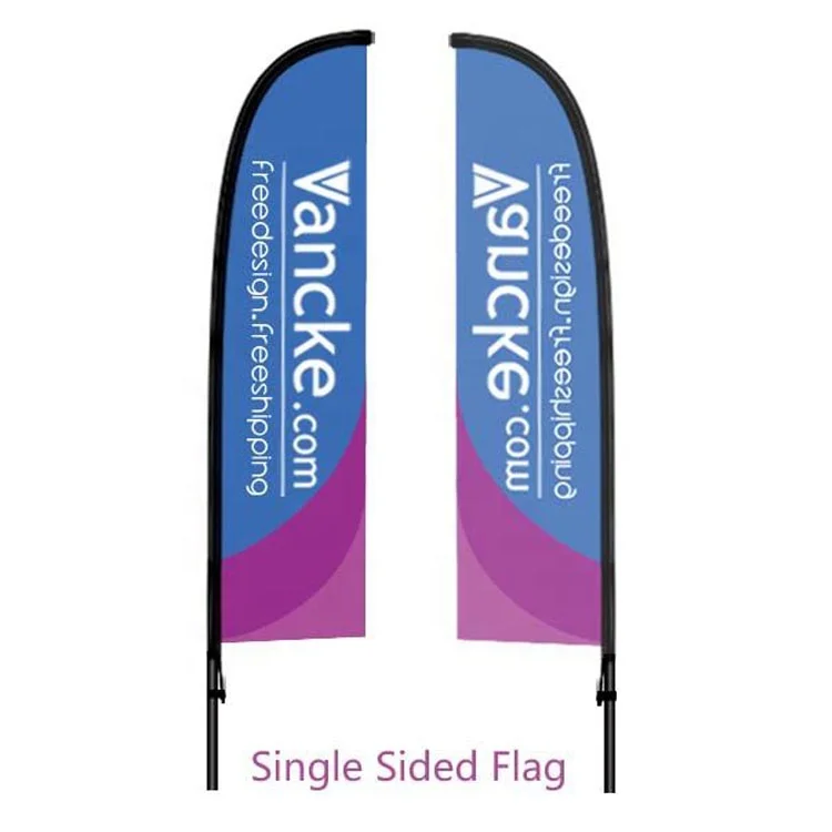 100 High Quality Outdoorteardrop Flags Banner Restaurant