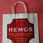 kraft cardboard art paper box shopping bag