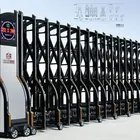 Operated Gate Rongo Motor Operated Main Sliding Gate Bearings Design For School