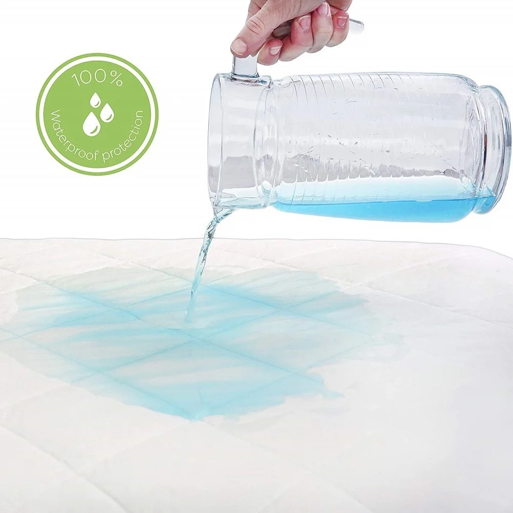 Hot Selling Bamboo Terry Quilted Baby Crib Mattress Pad 100% Waterproof/AliExpress/home textile/Waterproof Mattress Protector - Jozy Mattress | Jozy.net
