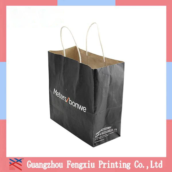 custom wholesale pink paper animal print paper candy gift bag