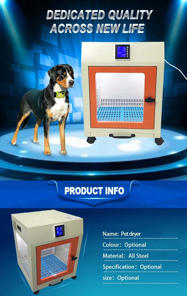 Pet Dog Hair Dryer Room Dog Grooming Supplies Equipment