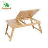 Eco-friendly Natural Bamboo Small Size Folding Laptop Desk Computer Study Table