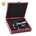 Wooden Box Opener Tool Rabbit Wine Corkscrew Gift Set