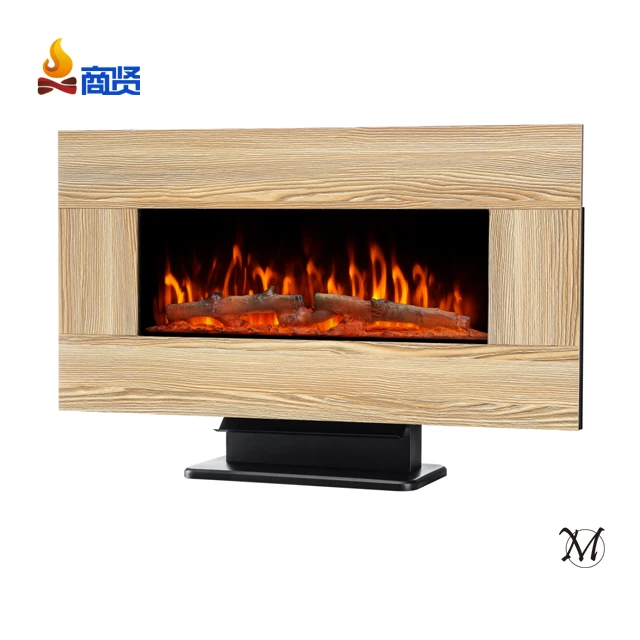 42 Inch Electric Fireplace Flame Top Wall Mounted Charm Glow