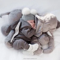 

Newborn Infant Baby Girl Boy Clothes Cute 3D Bunny Ear Romper Jumpsuit Playsuit Autumn Winter Warm Bebes Rompers One Piece