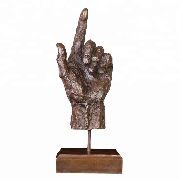 DS-738 Simple Modern abstract bronze hand statue Gestures sculpture Lost Wax Art collection
DS-738 Simple Modern abstract bronze hand statue Gestures sculpture Lost Wax Art collection