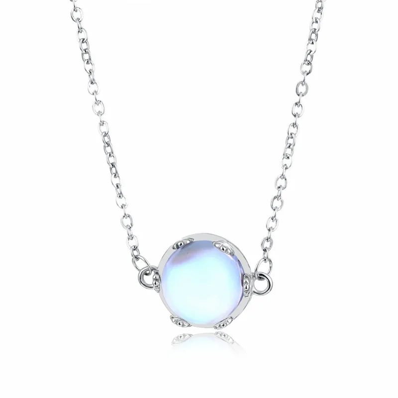 Crystal Gemstone 925 Sterling Silver Light Necklace for Women, As shown in the picture
Crystal Gemstone 925 Sterling Silver Light Necklace for Women, As shown in the picture