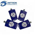 Small size membrane keypad switch with three key pads and a mini clear window