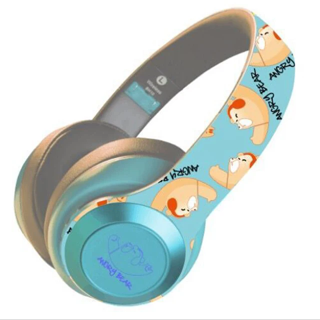 New arrivals 2019 amazon CE Rohs over ear LED bluetooth 5.0 earphone headphone wireless - ANKUX.COM