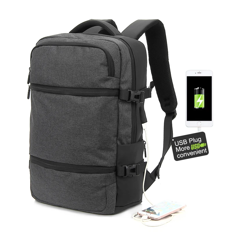 Custom Business Computer Laptop Backpack Travel Bag Mochilas with USB Plug, Black/gary/oem
Custom Business Computer Laptop Backpack Travel Bag Mochilas with USB Plug, Black/gary/oem