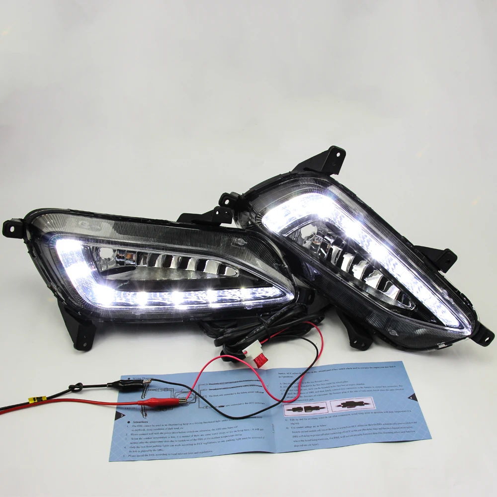 De Luz Led Drl Para Hyundai Tucson Led Drl Niebla L Mpara