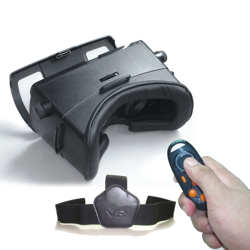 virtual reality 3D VR Smartphone glasses + Bluetooth gamepad controller for 4.7-6 inch phone 3D VR Mobile glasses oculus rift