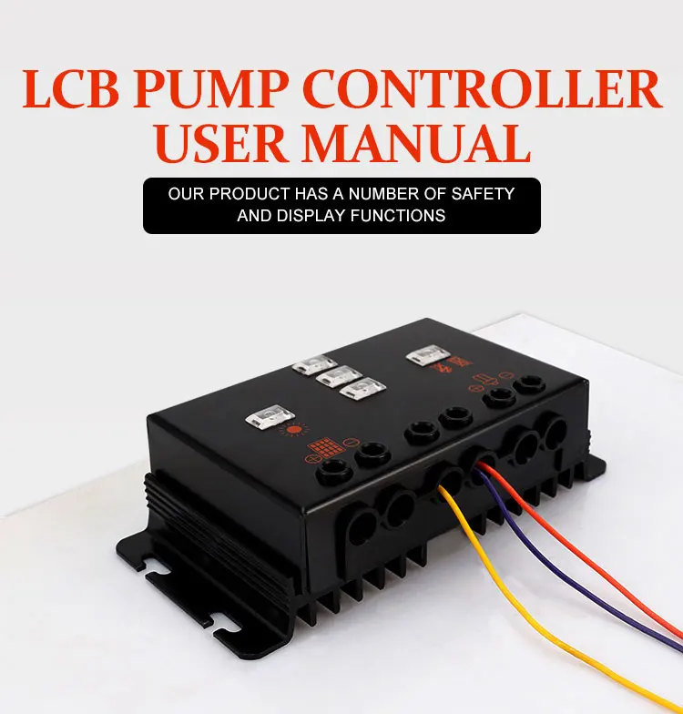LCB 10A Solar Pump Controller Compatible for 12V or 24 VDC pumps Models