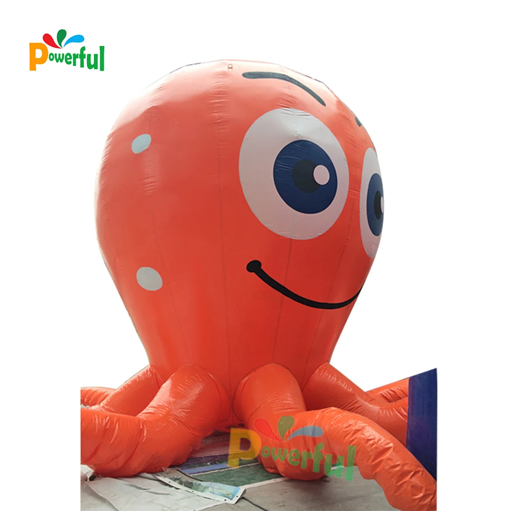 Outdoor inflatable model, giant inflatable octopus for advertising