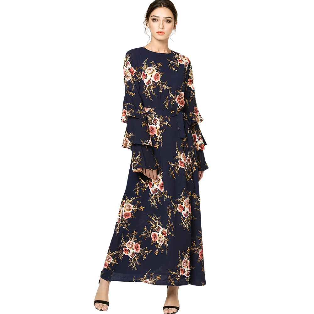 9071# Elegant long sleeve floral chiffon maxi dresses 2018 fashion muslim kaftan abaya dubai islamic clothing, Navy;black;beige;sky blue
9071# Elegant long sleeve floral chiffon maxi dresses 2018 fashion muslim kaftan abaya dubai islamic clothing, Navy;black;beige;sky blue