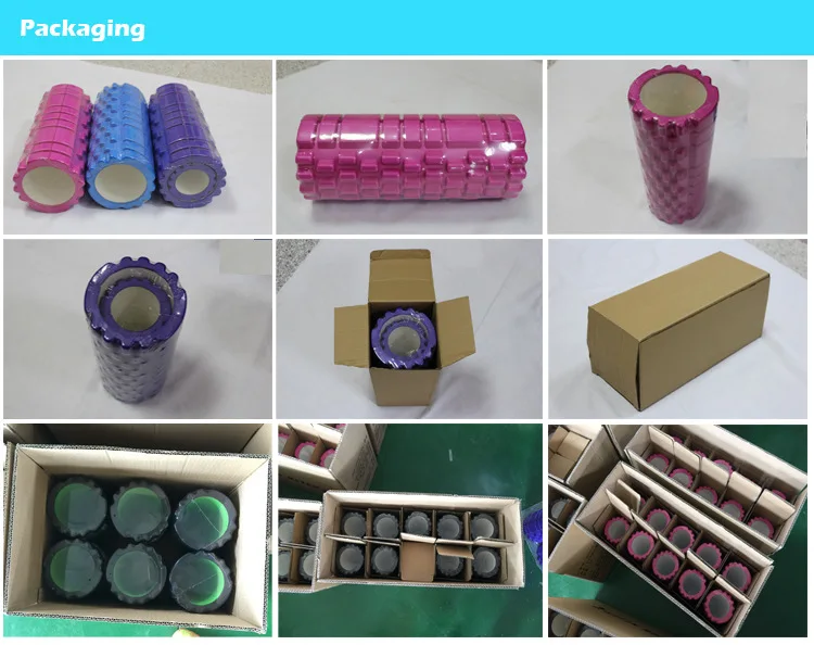 Eercise therapy yoga foam roller with massage point for gym eercise massage pilates12.5" 5" teture dotted PU foam roller