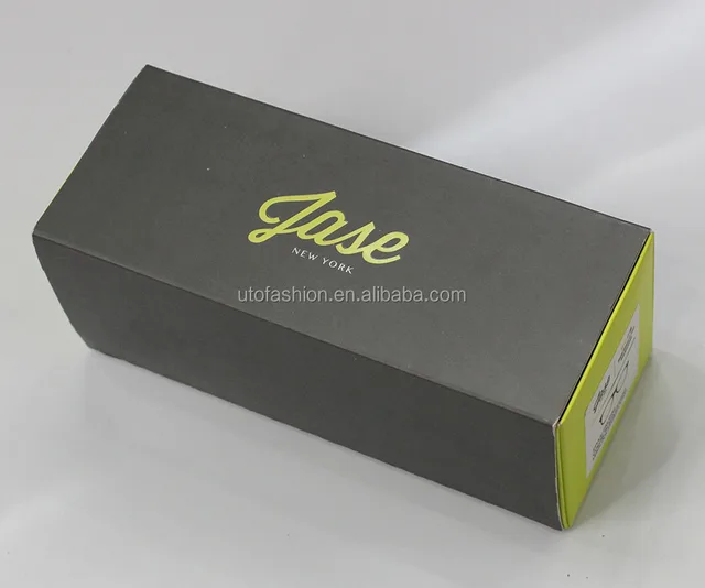 kraft paper gift box for custom wholesale sunglasses case yt7005