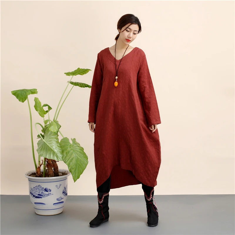 mf-60 women dress long sleeve (1)