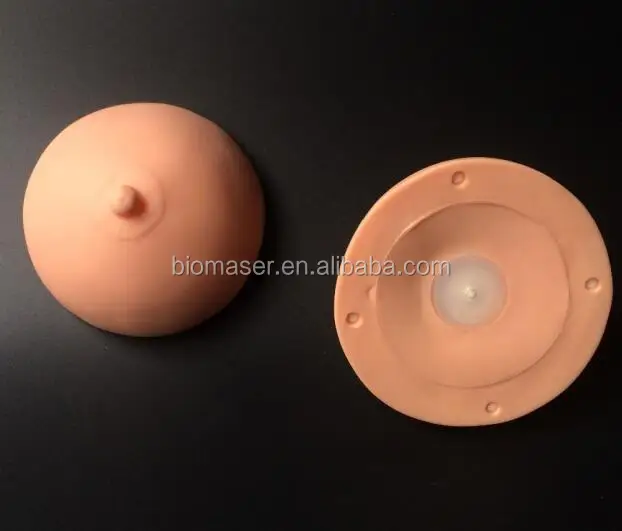 BMX 3D Permanent Makeup Practice Mould for Pleural Areola Cosmetic Breast Tattoo Practice Skin