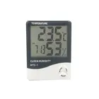 htc-1 indoor large lcd display electronic thermo hygrometer digital thermometer with alarm