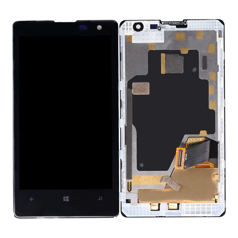

Mobile Phone LCD For Nokia For lumia 1020 RM-875 Display With Touch Screen Digitizer Assembly With Frame, Black