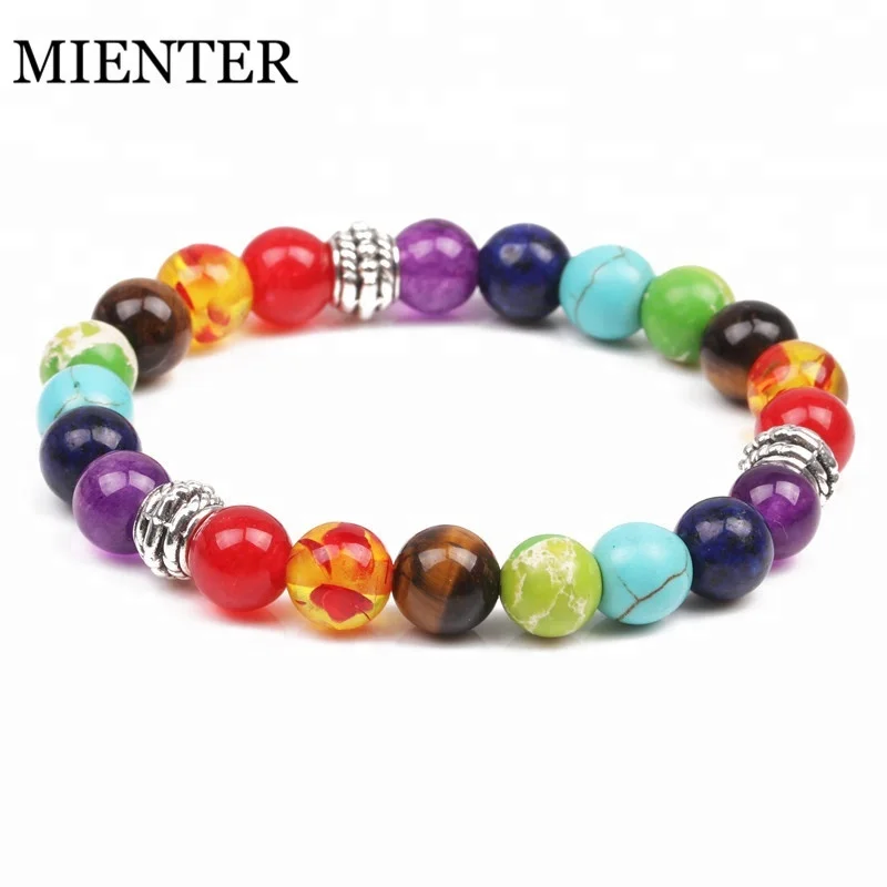 Dropshipping Jewelry Natural crystal stone beads women men sport Yoga exercise charm 7 chakra bracelet, Picture
Dropshipping Jewelry Natural crystal stone beads women men sport Yoga exercise charm 7 chakra bracelet, Picture
