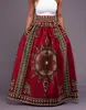 Latest African print long skirts wax print dashiki dress patterns African women maxi skirt