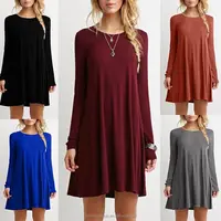 Oversized Autumn Women Casual Loose Mini Solid Dress Ladies Sexy Long Sleeve V Neck Solid Dresses Vestidos Plus Size
Oversized Autumn Women Casual Loose Mini Solid Dress Ladies Sexy Long Sleeve V Neck Solid Dresses Vestidos Plus Size
