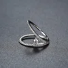 SR00967 Kenturay Custom Design Engagement Rings Jewelry Women 925 Sterling Silver Wedding Ring