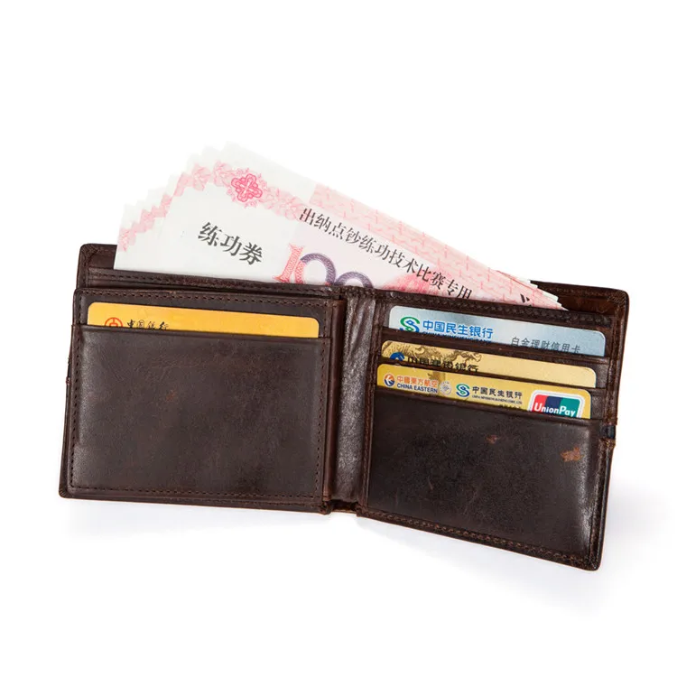 Custom Logo Accepted Low MOQ 7102 Coffee Folding RFID Fashion Genuine Leather Purse Slim Men Wallet Wholesale Online
Custom Logo Accepted Low MOQ 7102 Coffee Folding RFID Fashion Genuine Leather Purse Slim Men Wallet Wholesale Online