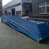 6-15ton 1.1-1.8m adjustable unloading loading mobile container dock yard truck car ramp lift platform with CE ISO certification