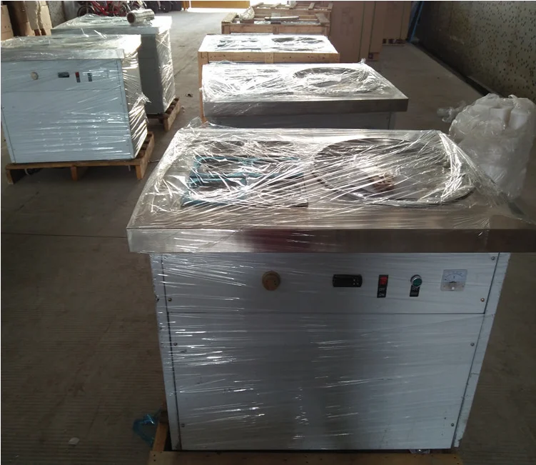 Mobile Fried Ice Cream Machine Rolling Rolls stir fry ice cream roll machine