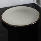 11 Inch Melamine Oval Dinner Plates Unbreakable Dinnerware Set
