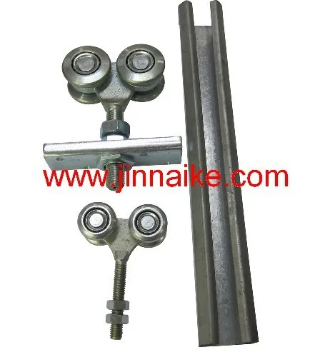 Sliding Door Trolley Channel Hanger Roller Track Hanger Door Rail